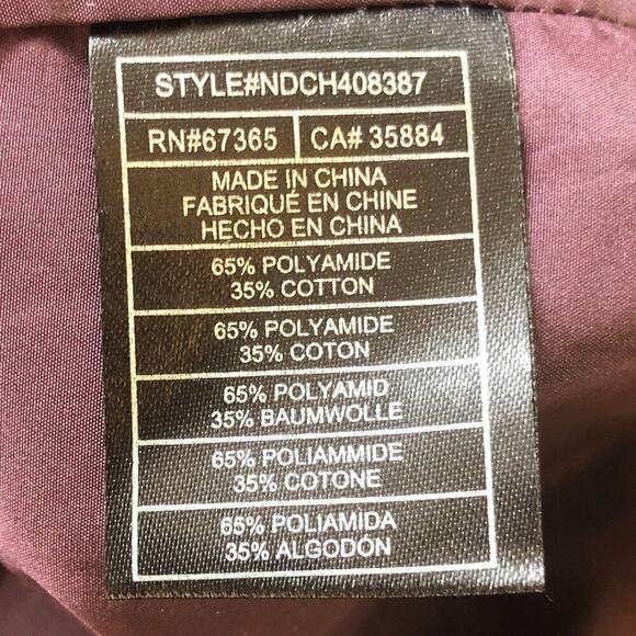 Cupcakes & Cashmere Purple Lace Off Shoulder Sleeveless Dress Size 2 - Picture 5 of 8